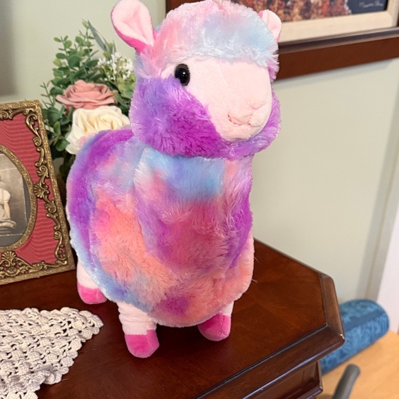 Kellytoy Other - Plush Rainbow Llama Stuffed Animal